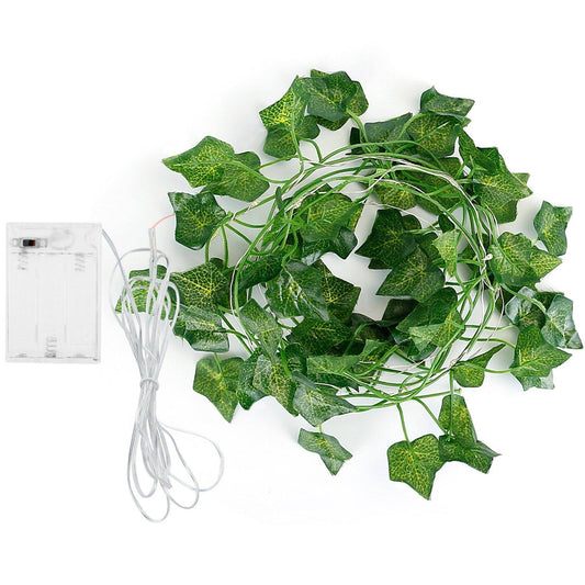 Artificial Ivy Leaves String Lights __stock:50 Low stock Outdoor Lighting refund_fee:800 Warranty