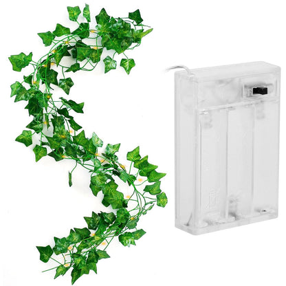 Artificial Ivy Leaves String Lights __stock:50 Low stock Outdoor Lighting refund_fee:800 Warranty