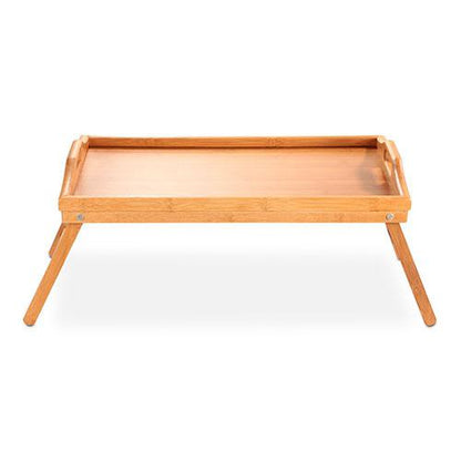 Bamboo Folding Bed Tray Table __stock:300 Kitchen & Dining refund_fee:1200