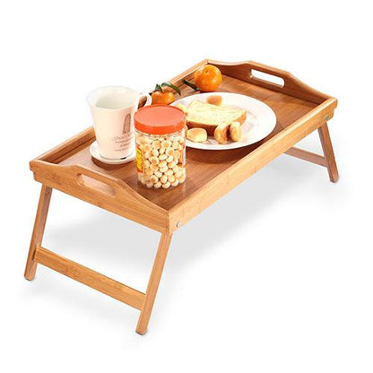 Bamboo Folding Bed Tray Table __stock:300 Kitchen & Dining refund_fee:1200