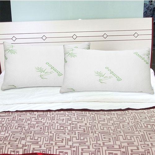 Bamboo Hypoallergenic Memory Foam Pillow __label2:BOGO 30% OFF Bedding refund_fee:1200