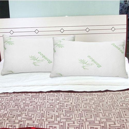 Bamboo Hypoallergenic Memory Foam Pillow __label2:BOGO 30% OFF Bedding refund_fee:1200