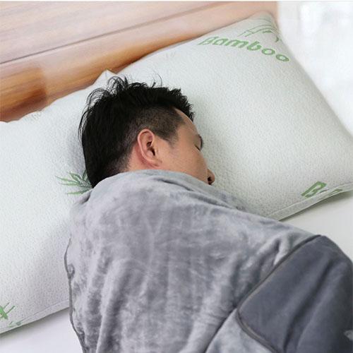 Bamboo Hypoallergenic Memory Foam Pillow __label2:BOGO 30% OFF Bedding refund_fee:1200