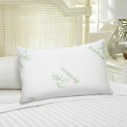 Bamboo Hypoallergenic Memory Foam Pillow __label2:BOGO 30% OFF Bedding refund_fee:1200