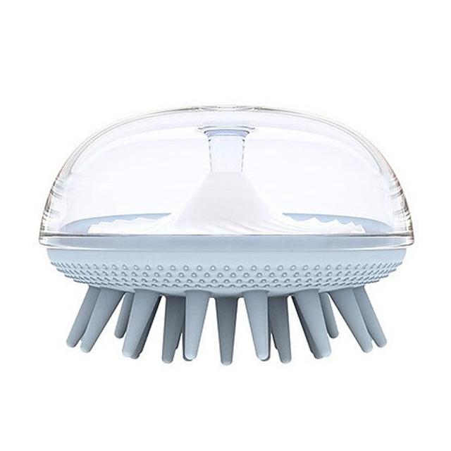 Bath Ball Massage Shampoo Brush Blue __stock:100 Bath refund_fee:800