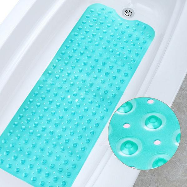 Bathroom Non-slip Bath Mat Green __stock:100 Bath refund_fee:1200