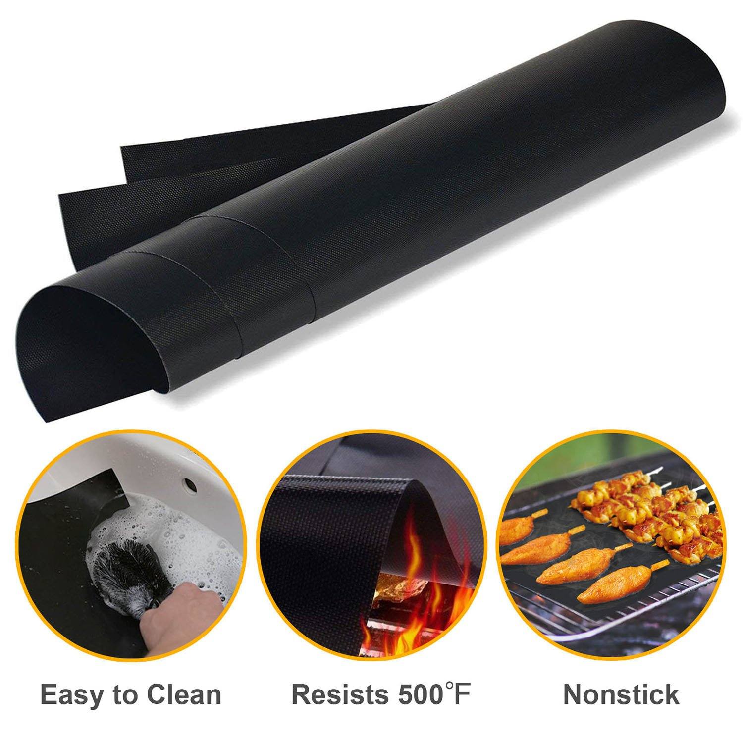 BBQ Grill Non-Stick Mat __stock:100 Kitchen & Dining refund_fee:800