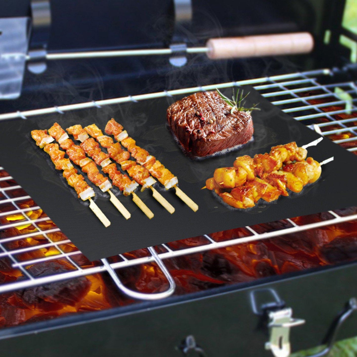 BBQ Grill Non-Stick Mat __stock:100 Kitchen & Dining refund_fee:800