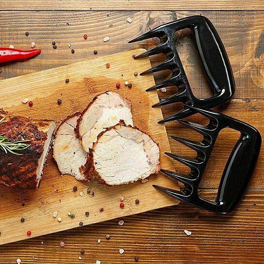 2-Piece Set: BBQ Meat Claws Meat Shredder __stock:250 Kitchen & Dining refund_fee:800