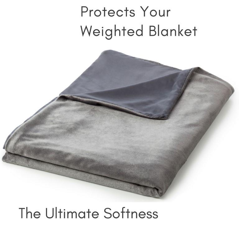 Bibb Home Weighted Blanket with Reversible Removable Cover __label2:BOGO 30% OFF Bedding refund_fee:1800