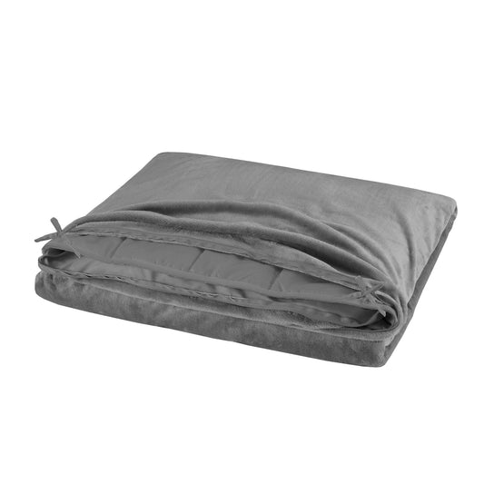 Bibb Home Weighted Blanket with Reversible Removable Cover __label2:BOGO 30% OFF Bedding refund_fee:1800