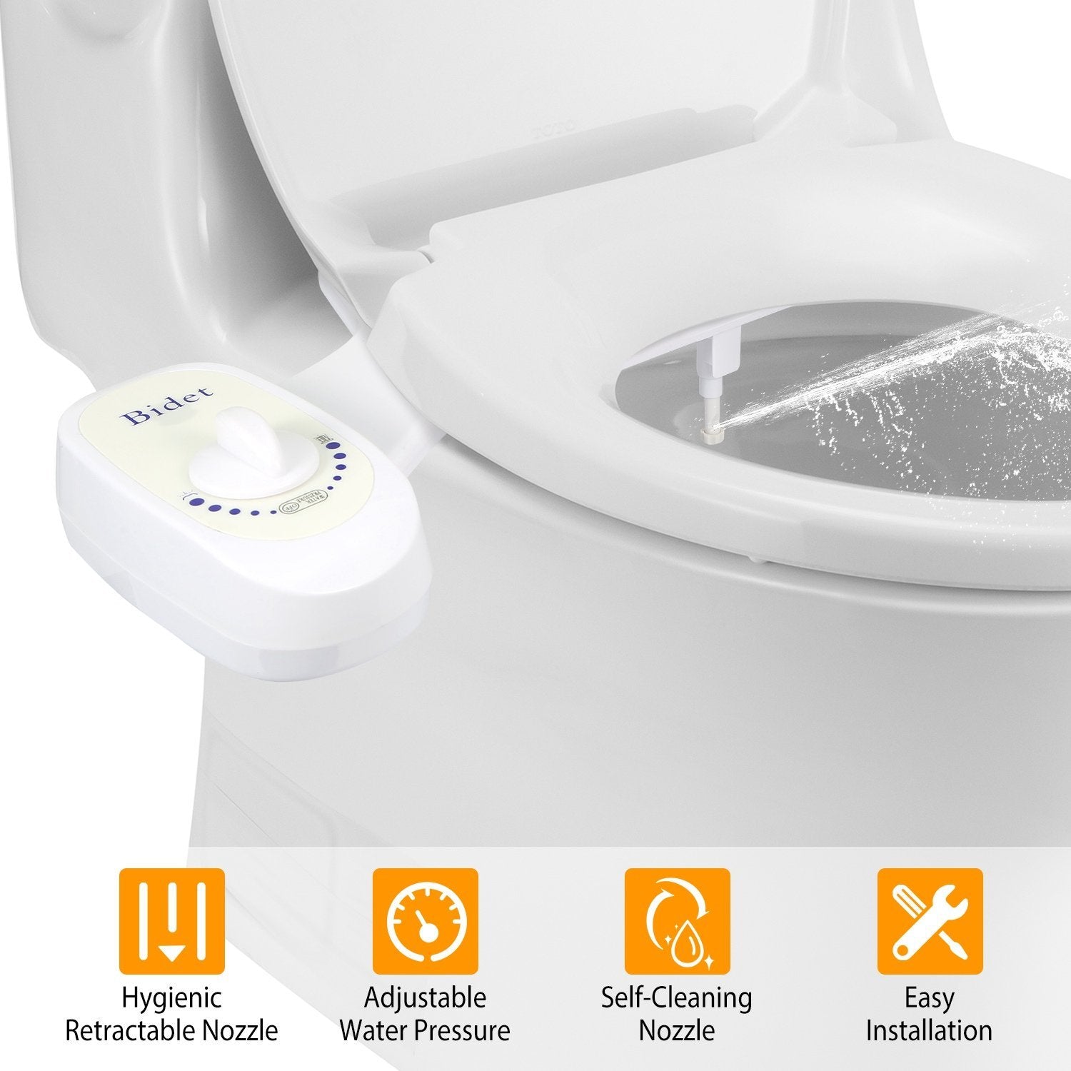 Bidet Fresh Water Spray __stock:150 Bath refund_fee:1800 Warranty