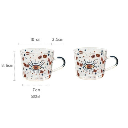 Third Eye Sun Glass Mug Set (2pcs)