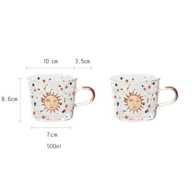 Third Eye Sun Glass Mug Set (2pcs)