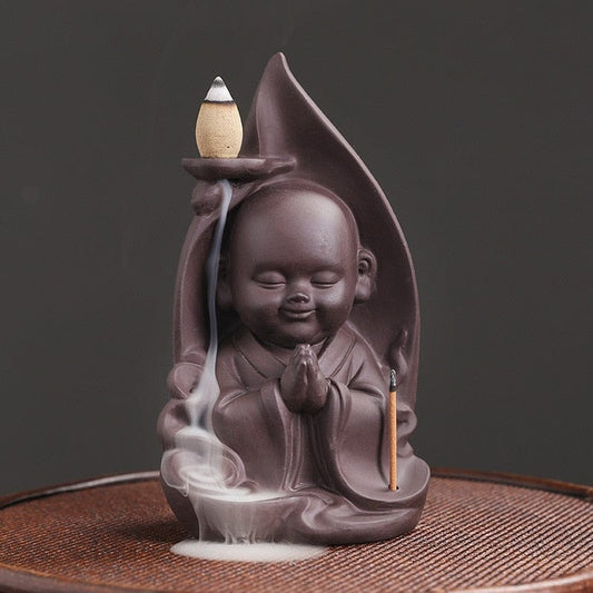 Zen Monk Incense Burner