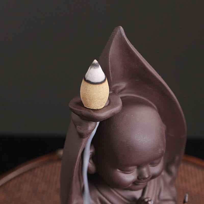 Zen Monk Incense Burner