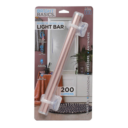 Bright Basics Wireless Light Bar for Mirrors Indoor Lighting refund_fee:800 Warranty