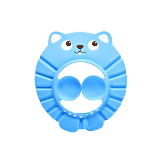 Adjustable Baby Kids Bath Shower Cap blue bathroom