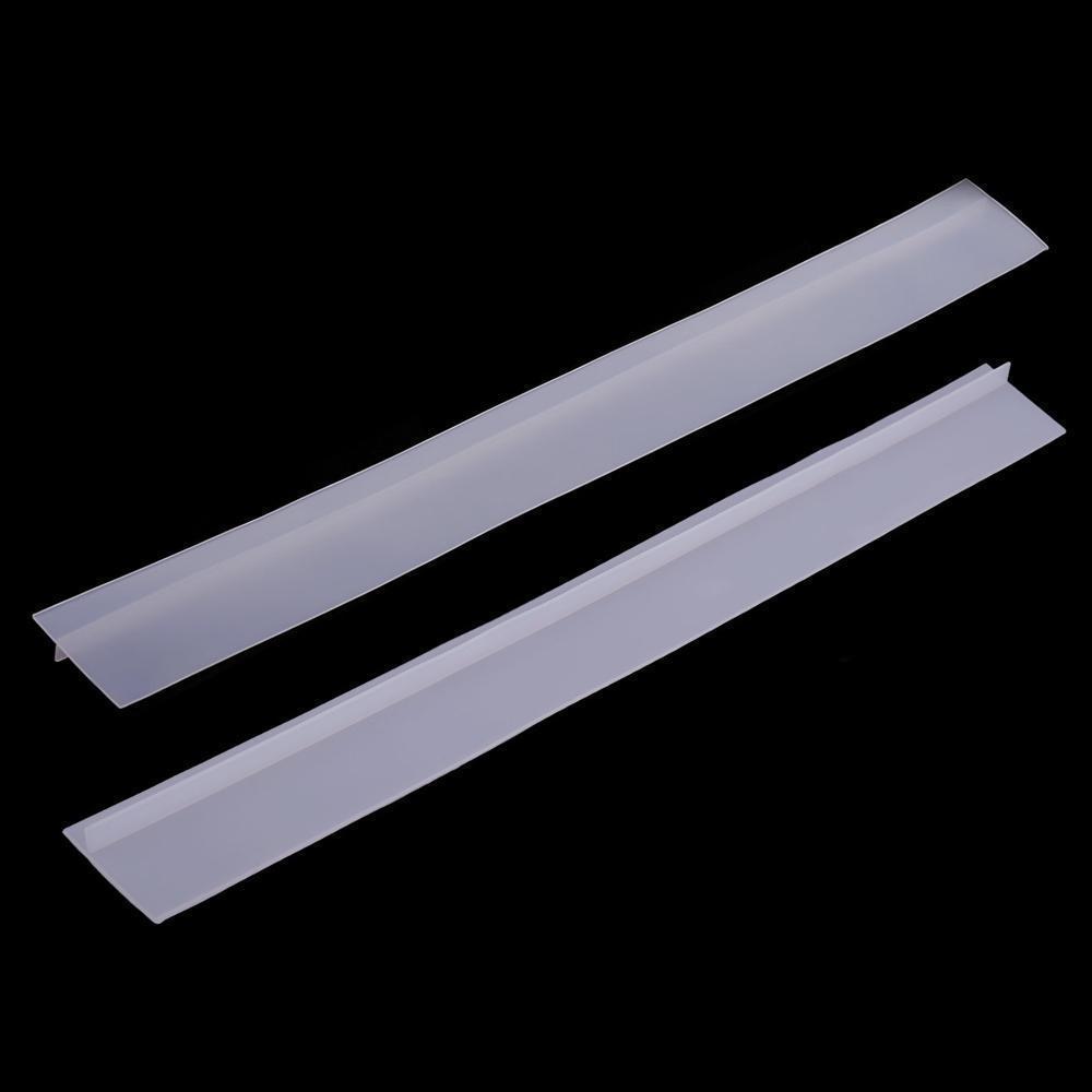 Silicone Stove Counter Gap Cover Transparent kitchen Kitchen & Dining