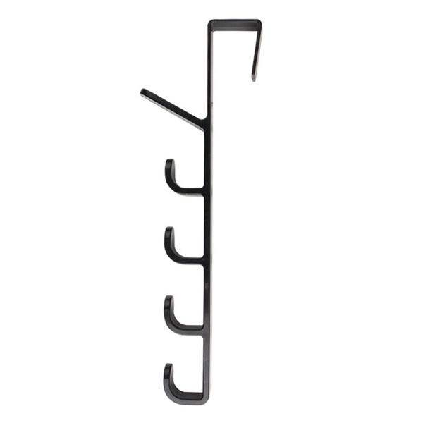 Cabinet Drawer Door Hook Coat Clothes Bag Towel Storage Holder Black __stock:100 Closet & Storage refund_fee:800