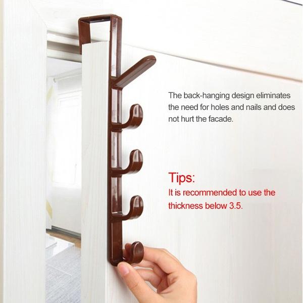 Cabinet Drawer Door Hook Coat Clothes Bag Towel Storage Holder __stock:100 Closet & Storage refund_fee:800