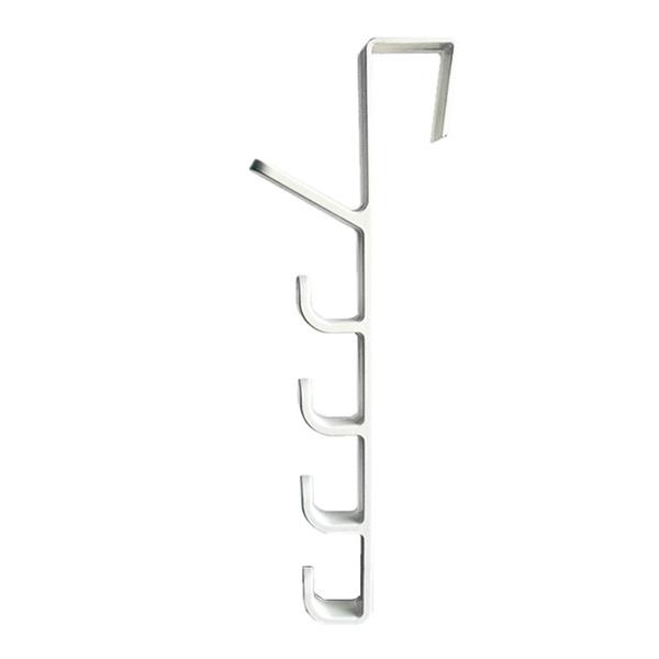 Cabinet Drawer Door Hook Coat Clothes Bag Towel Storage Holder White __stock:100 Closet & Storage refund_fee:800