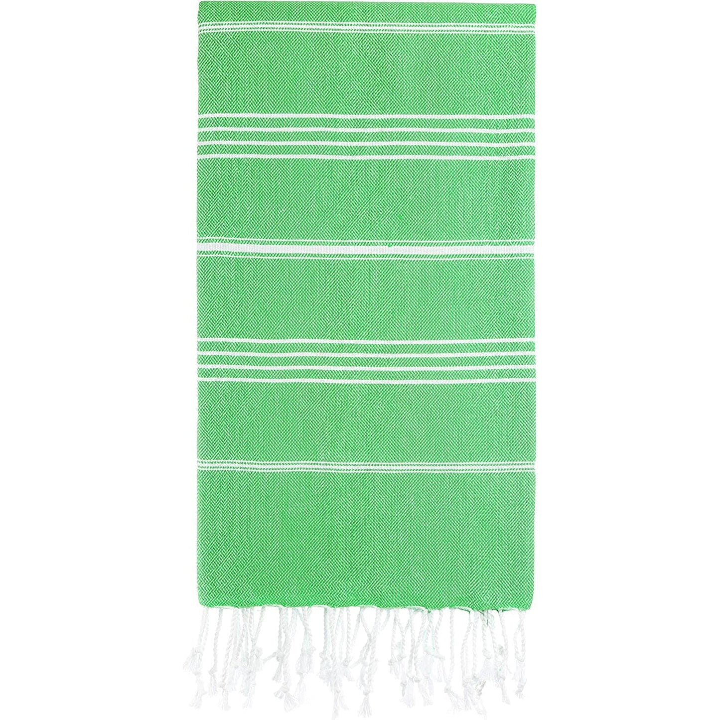 Cacala Pure Series Lightweight 100% Turkish Cotton Super Soft Peshtemal Luxury Bath Towel Green __stock:200 Bath refund_fee:1200