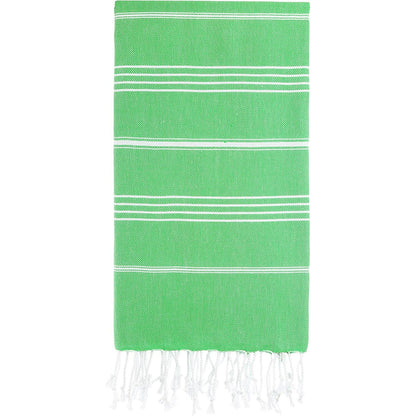 Cacala Pure Series Lightweight 100% Turkish Cotton Super Soft Peshtemal Luxury Bath Towel Green __stock:200 Bath refund_fee:1200