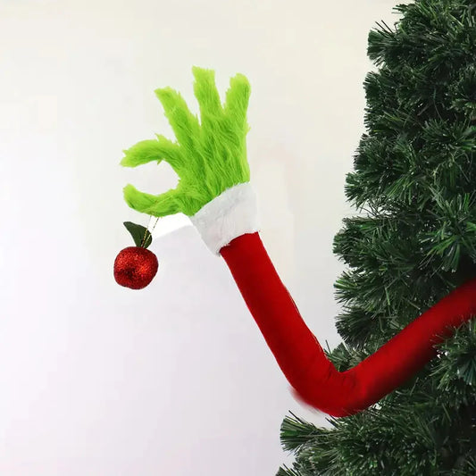 Christmas Poseable Bendable Grinch Furry Elf Decorations __stock:200 Holiday Decor & Apparel refund_fee:800