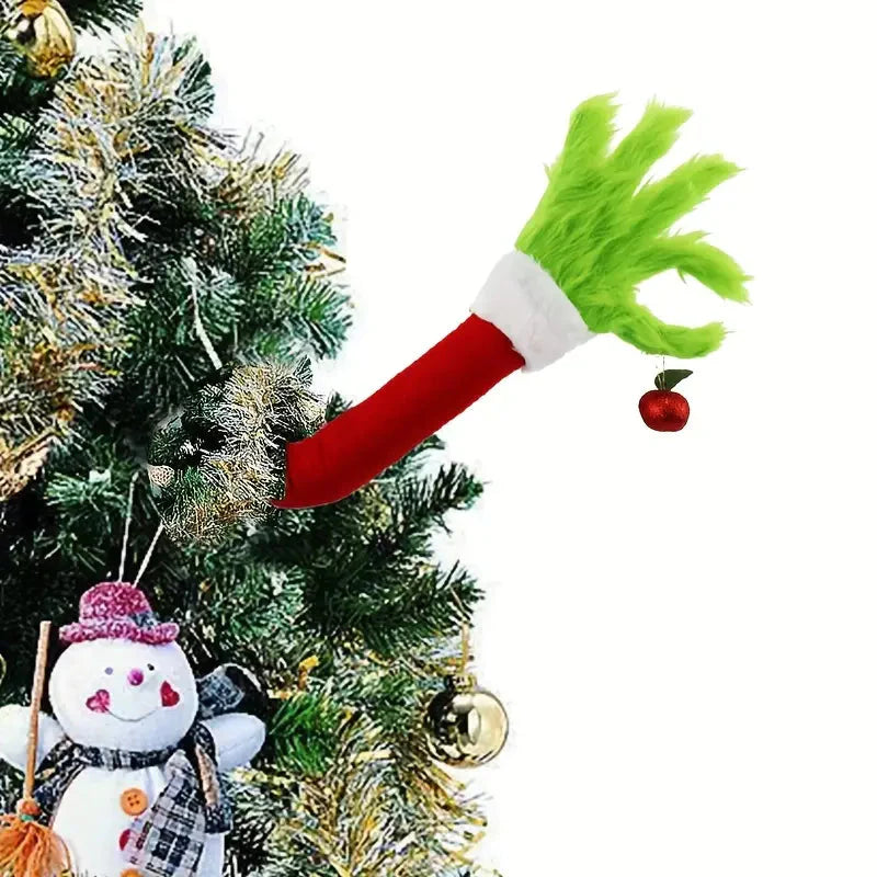 Christmas Poseable Bendable Grinch Furry Elf Decorations __stock:200 Holiday Decor & Apparel refund_fee:800