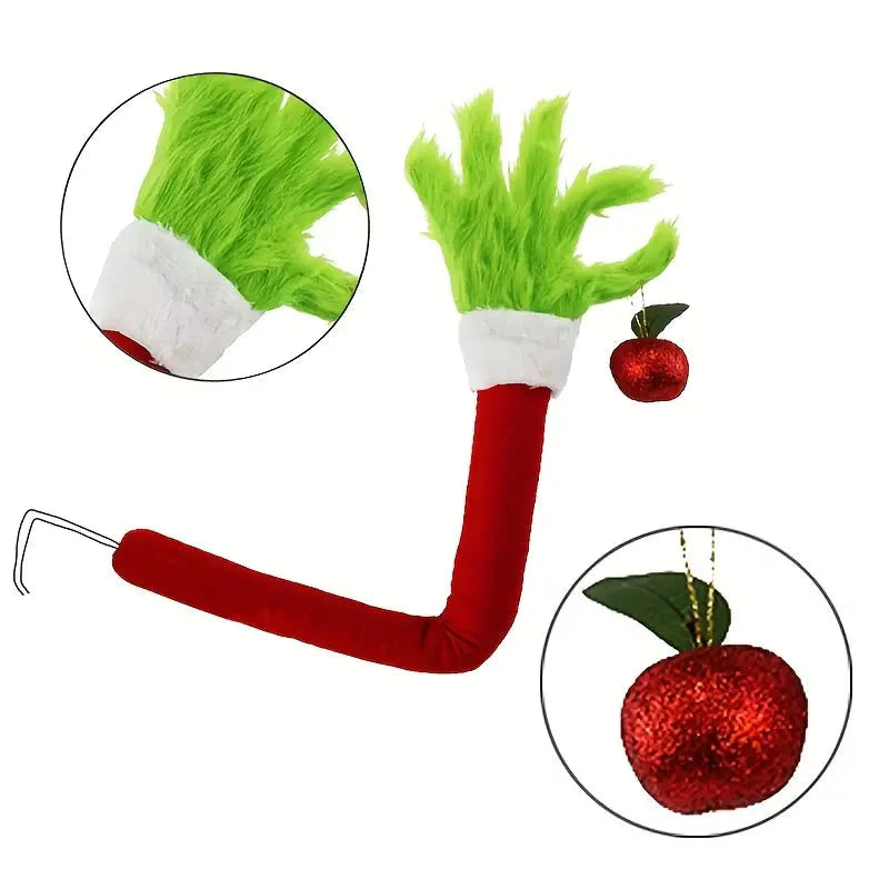 Christmas Poseable Bendable Grinch Furry Elf Decorations __stock:200 Holiday Decor & Apparel refund_fee:800