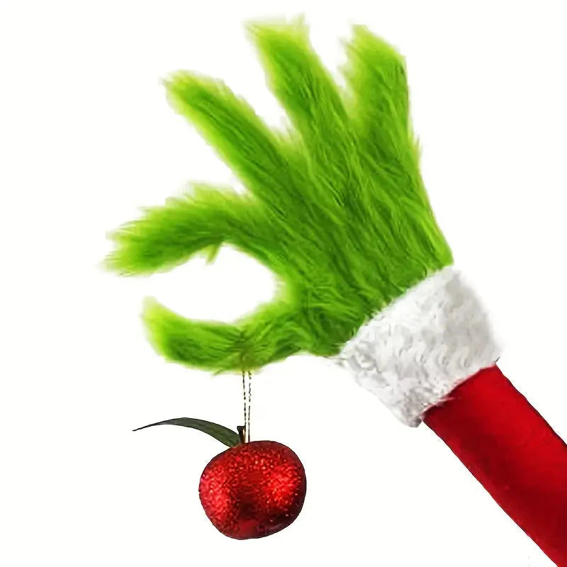 Christmas Poseable Bendable Grinch Furry Elf Decorations __stock:200 Holiday Decor & Apparel refund_fee:800