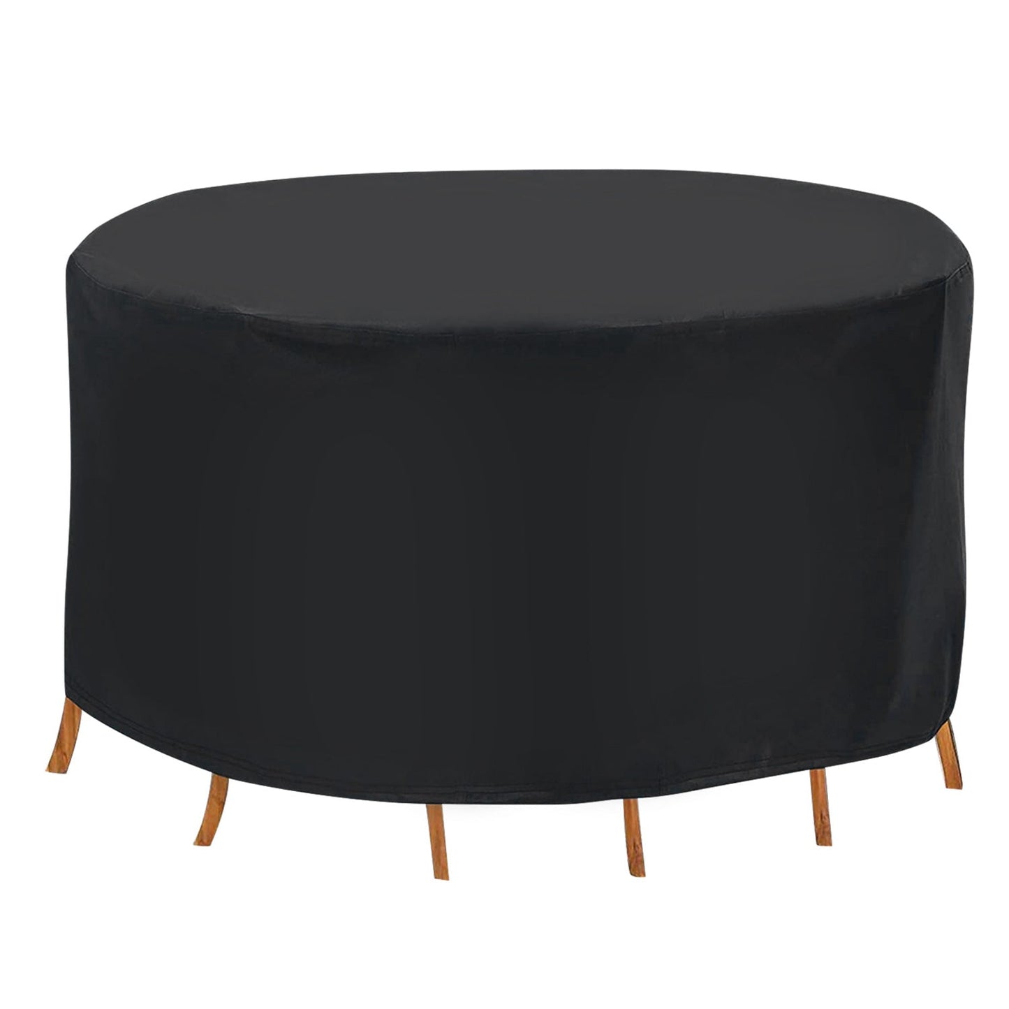 Circular Table Cover Outdoor Furniture Protector 6-Seat __stock:100 Garden & Patio refund_fee:1200