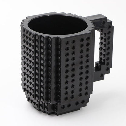 Coffee Cup Building Blocks Mugs Black __stock:200 Kitchen & Dining refund_fee:800