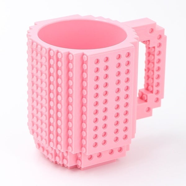 Coffee Cup Building Blocks Mugs Pink __stock:200 Kitchen & Dining refund_fee:800