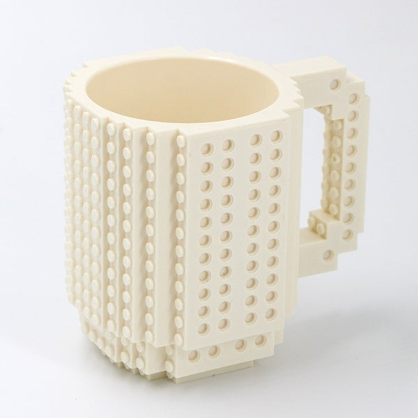 Coffee Cup Building Blocks Mugs White __stock:200 Kitchen & Dining refund_fee:800