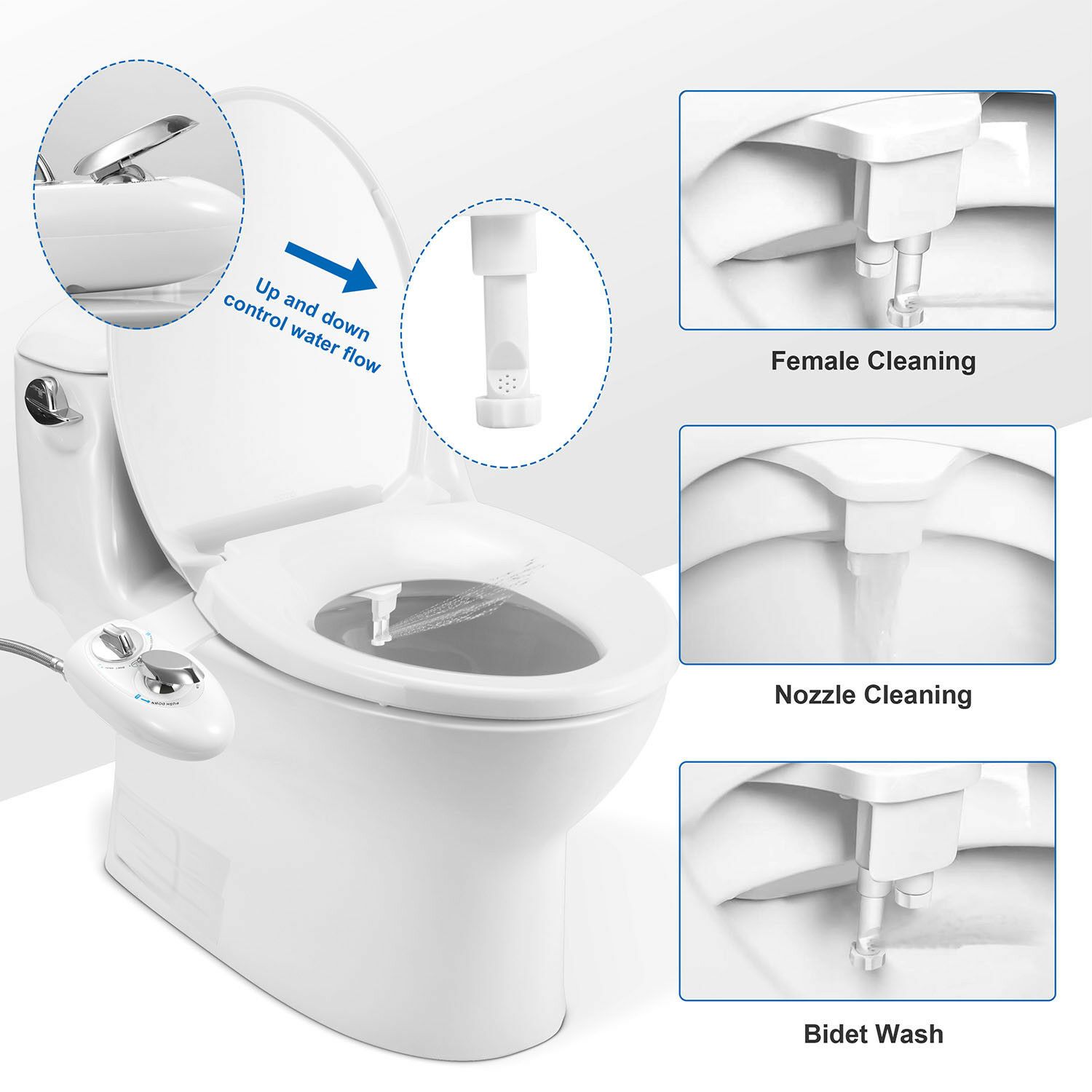 Cold Water Spray Bidet Self-Cleaning __stock:350 Bath refund_fee:1800 Warranty