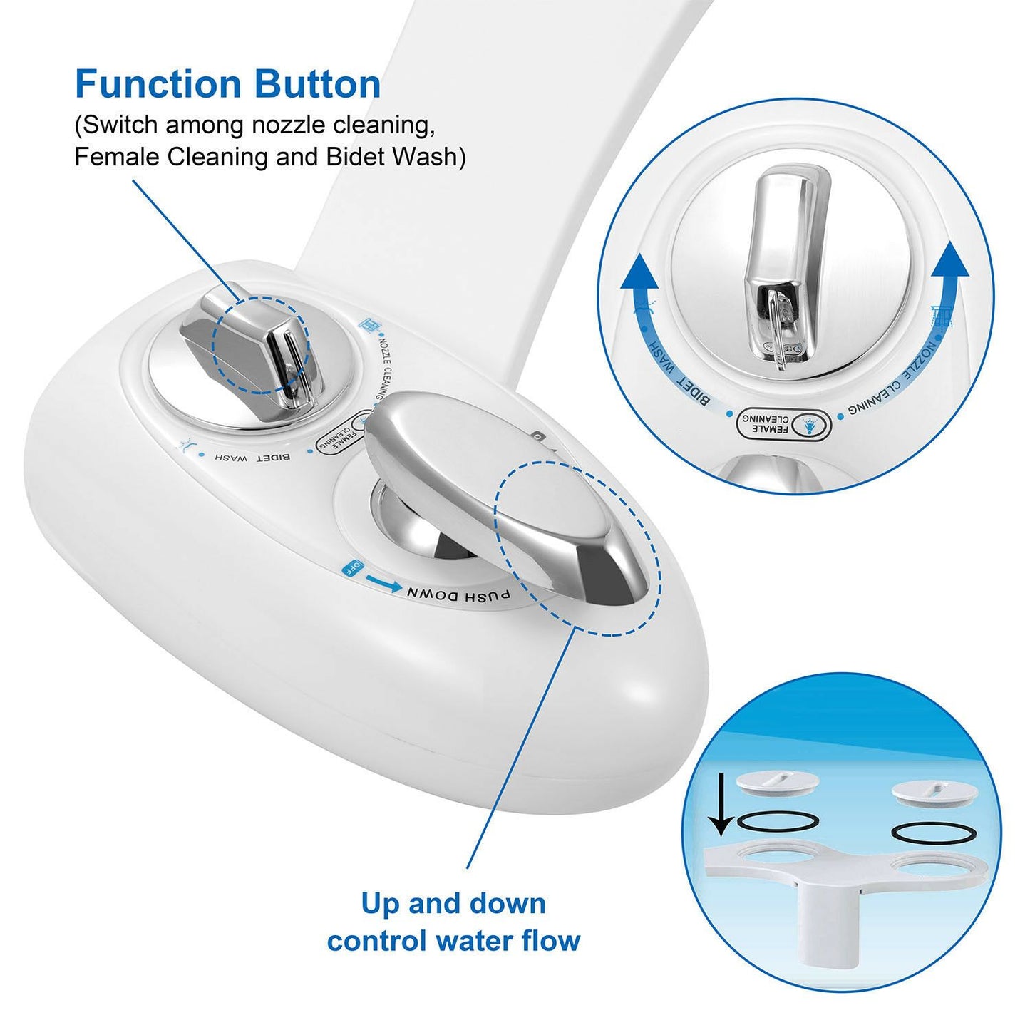 Cold Water Spray Bidet Self-Cleaning __stock:350 Bath refund_fee:1800 Warranty