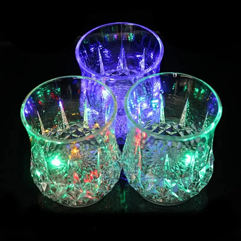 Colorful LED Glowing Beer Cups __stock:200 Kitchen & Dining refund_fee:800