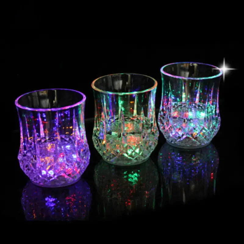 Colorful LED Glowing Beer Cups __stock:200 Kitchen & Dining refund_fee:800