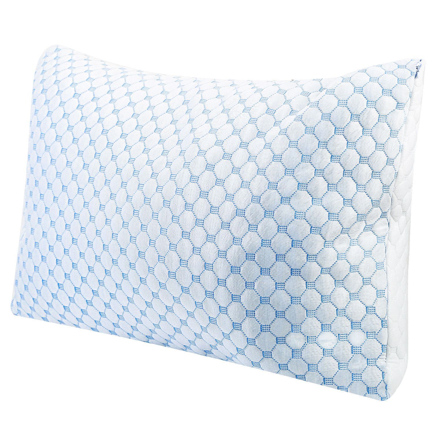 Cooling Memory Foam Pillow Ventilated with Cooling Gel Infused Memory Foam 1-Pack __label2:BOGO 30% OFF __stock:100 Bedding refund_fee:1800