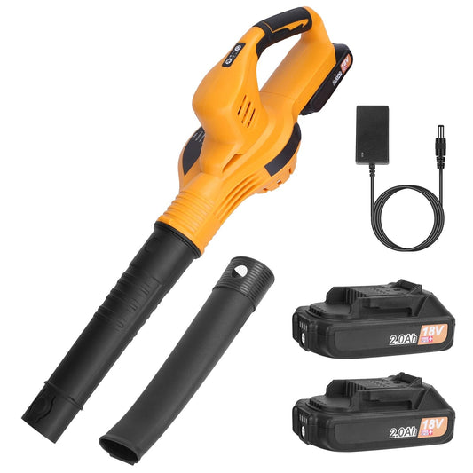 Cordless Leaf Blower Battery Powered Max 124MPH 300CFM with 2 Adjustable Speeds __stock:50 Garden & Patio Low stock refund_fee:2200 Warranty