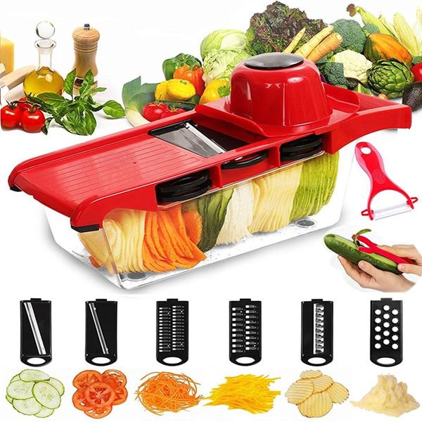 Creative Mandoline Slicer Vegetable Cutter with Stainless Steel Blade __stock:400 Kitchen & Dining refund_fee:1200