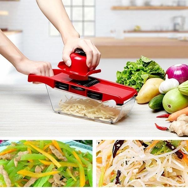 Creative Mandoline Slicer Vegetable Cutter with Stainless Steel Blade __stock:400 Kitchen & Dining refund_fee:1200