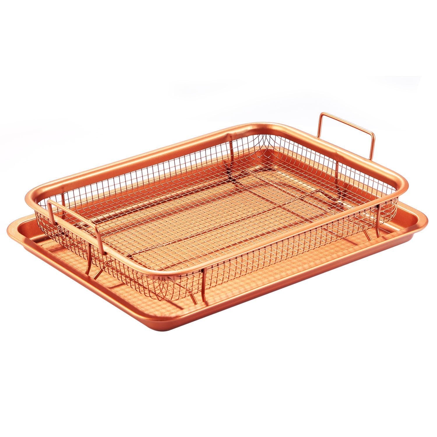 Crispy Tray Set Non Stick Grill Basket Kitchen & Dining refund_fee:1200