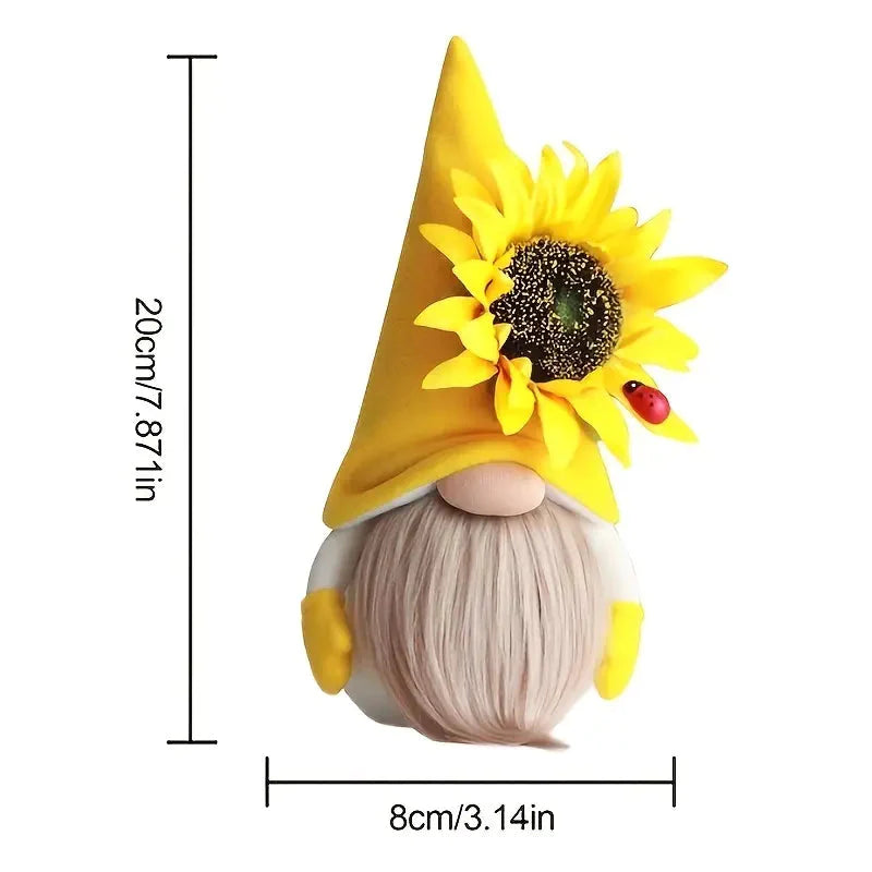 Cuddly Sunflower Bee Doll Ornament __stock:200 Furniture and Décor refund_fee:800