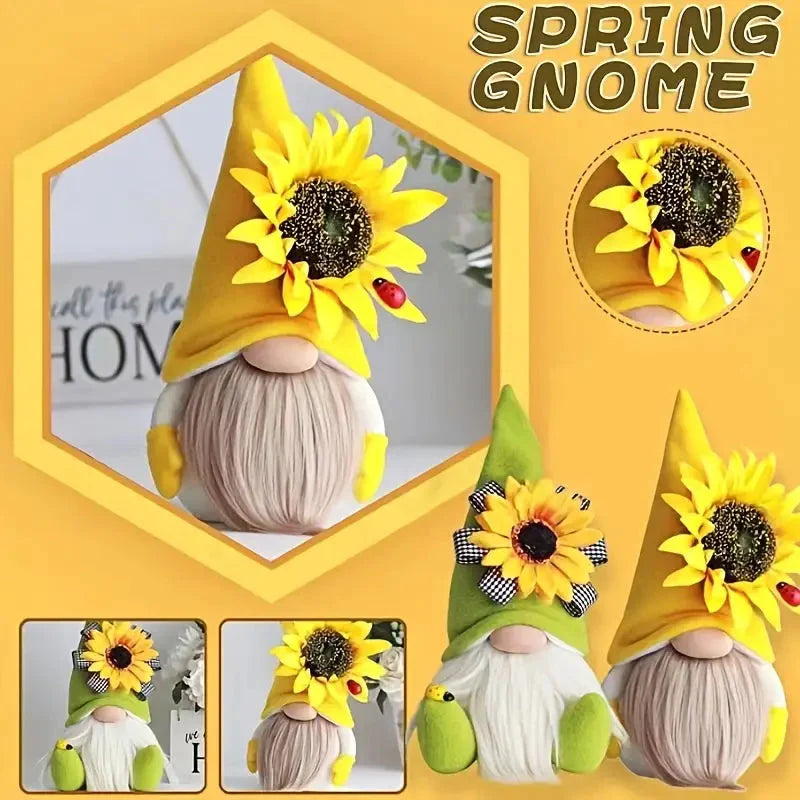 Cuddly Sunflower Bee Doll Ornament __stock:200 Furniture and Décor refund_fee:800