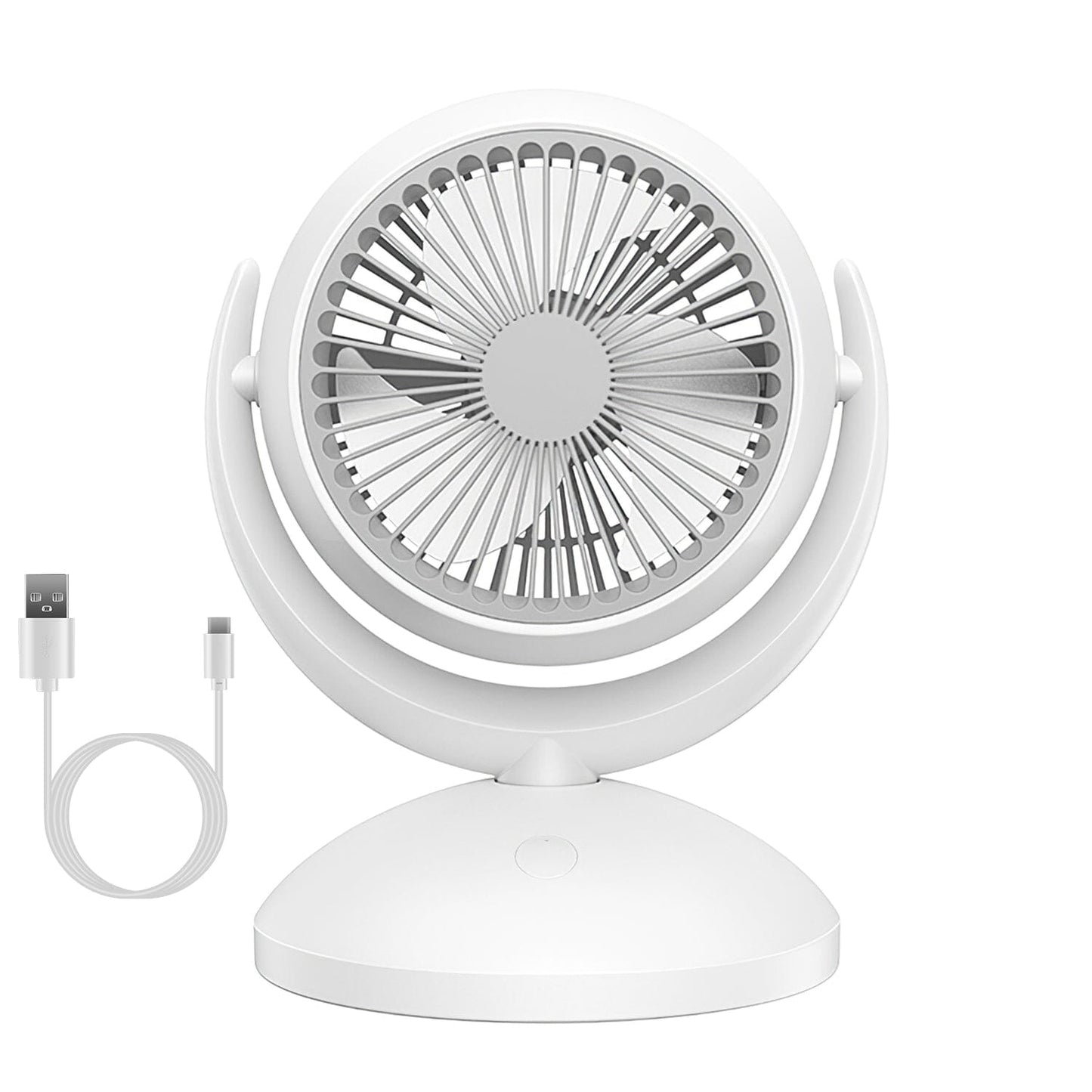 Desk Air Circulator Fan 4 Speed Adjustment __stock:50 Household Appliances refund_fee:1200 Warranty