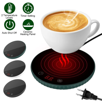 Desktop Electric Cup Warmer Auto Off Over Heating Protection Smart Timer Setting __stock:50 Kitchen & Dining refund_fee:1200 Warranty