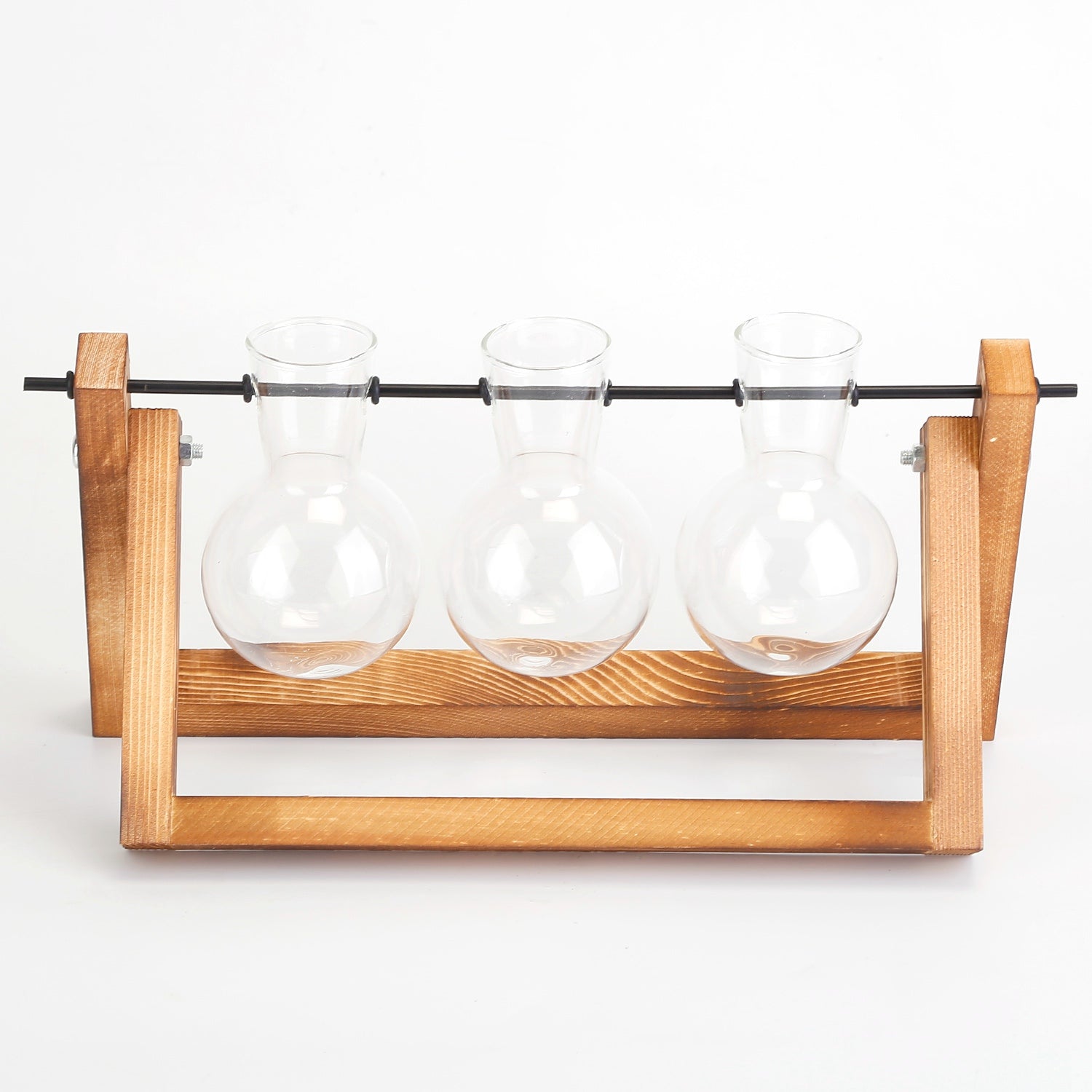 Desktop Glass Bulb Planter __stock:100 Furniture and Décor refund_fee:1200